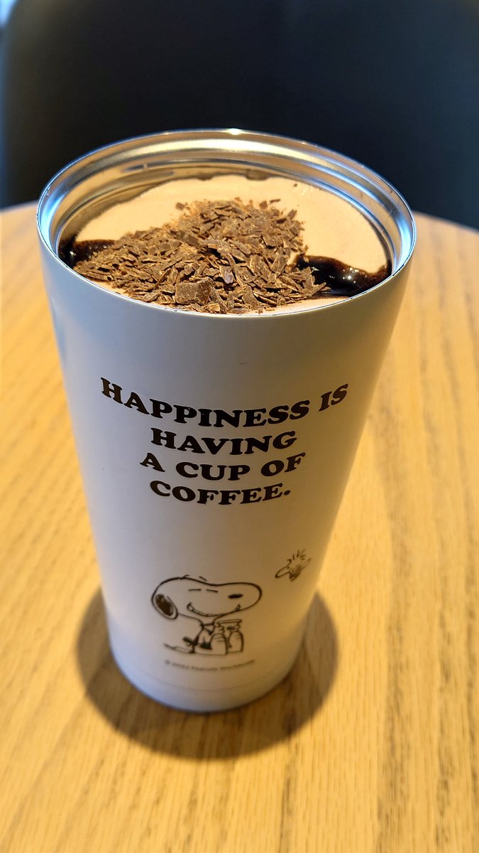 jun1227441's tweet photo. 飲み���め😋
アーモンドミルク変更、
ショット追加
今日までって…知らんかった…😰
#Starbucks
#カカオムースラテ https://t.co/y3atgWetaz