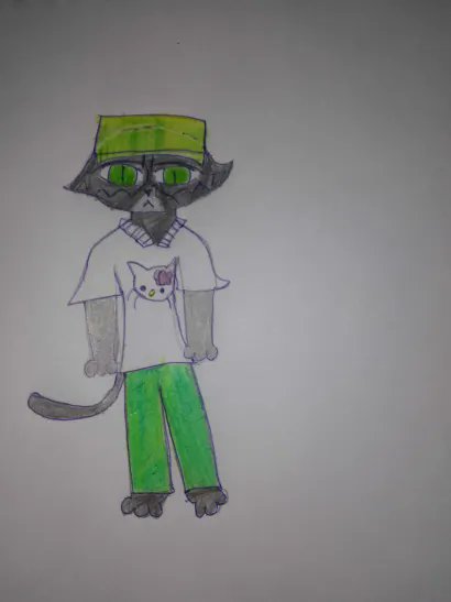 Nomegenericul's tweet photo. EU VIVO! Prometo me esforçar pra postar mais artes aqui, agora contemplem meu OC gato militar buxa. 
Seu nome é Seamese Sheori.
Era pra ele ser todo enrugado, já que é um sphynx, mas eu não desbloqueei essa perk ainda. https://t.co/ikZ8Mp6OXw