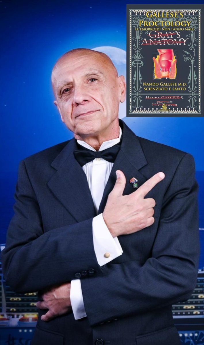 NANDO GALLESE, CHIRURGO DA QUASI 50 ANNI, “GALLESE’S PROCTOLOGY -LE EMORROIDI NON FANNO MALE”
di Carmen Salis
tottusinpari.it/2026/02/17/nan…