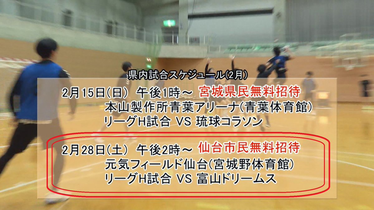 リーグH・男子ハンドボール
トヨタ自動車東日本 #レガロッソ宮城
2月 #みんなのテレビ に出演中📺

ハンドボールとは？チームの展望は？
お話しいただきました😊
#キャットヴィ 11ch見てね😸

2/28(土)のVS富山ドリームス戦in元気フィールド仙台
仙台市民無料ご招待🎊
公式Xをチェック→<a href="/TMEJ_HAND1/">トヨタ自動車東日本レガロッソ宮城</a>