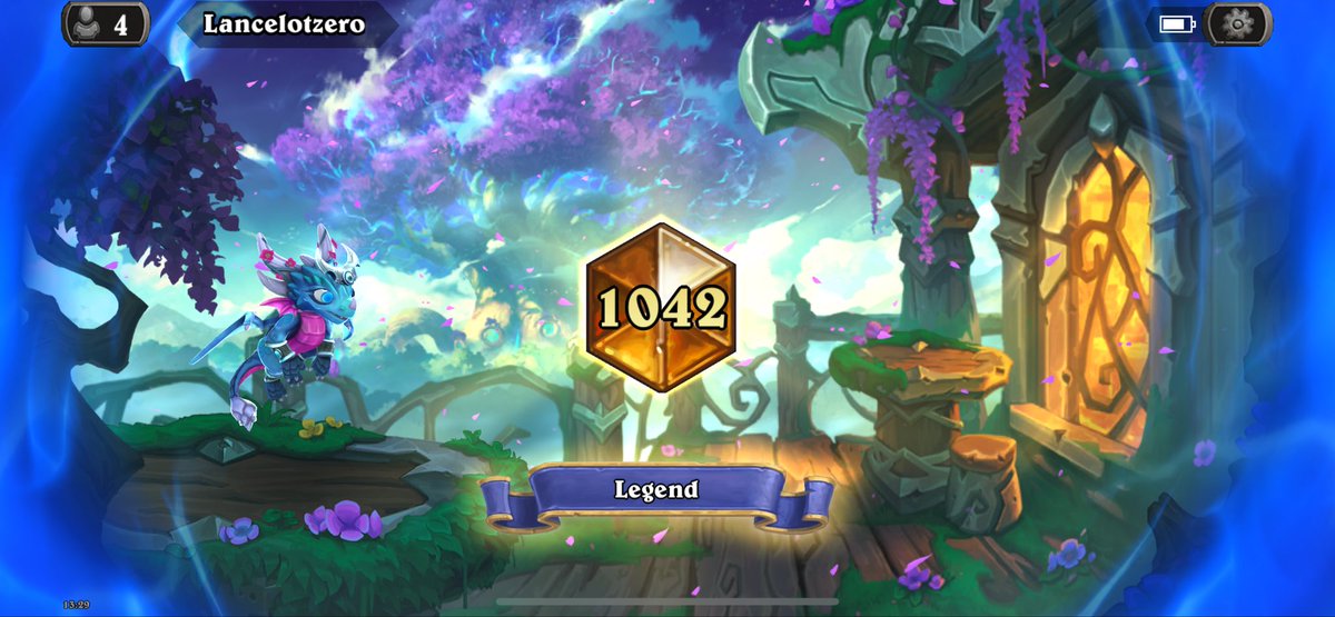 Hit legend much earlier this month! Returned to hearthstone about 2 months ago 

Went 9-1 from rank 3 to legend with <a href="/max_outh/">maxiebon1234</a> ‘s demon hunter. Learnt how to play the deck by reading his comments in <a href="/ThijsTCG/">Thijs</a> ‘s stream 😂

Can’t wait for Cataclysm! Back to CRB for now :)