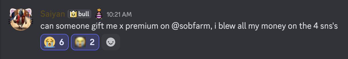 sobfarm's tweet image. .@saiyanpnl