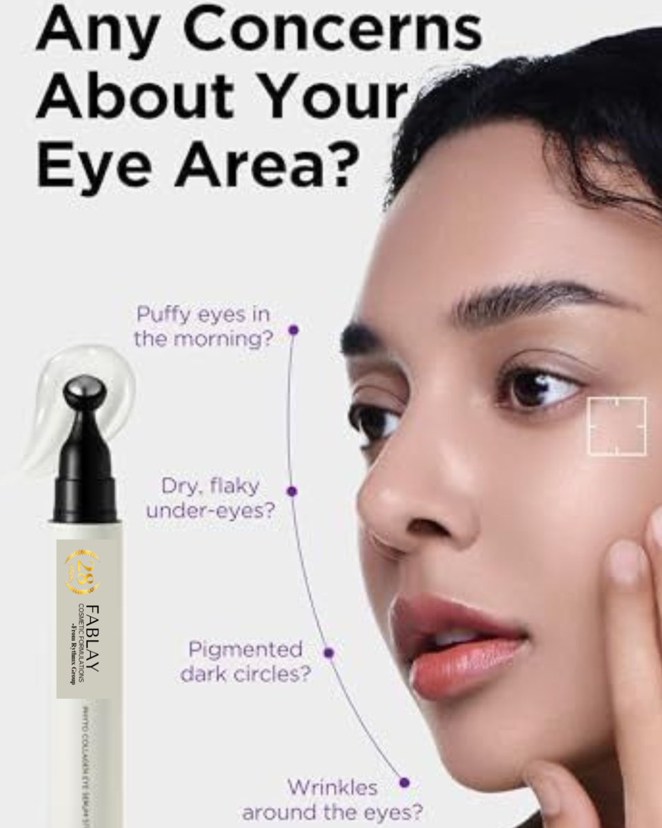 Fablay_Cosmetic's tweet image. Build Your Own Private Label Eye Care Range with Fablay Cosmetics
Private Label Eye Cream Manufacturer 
#PrivateLabelCosmetics
#CosmeticsManufacturerIndia
#ThirdPartyCosmetics 

👉 Start your own eye care brand today
📩 DM us or Contact Fablay Cosmetics for Private Label