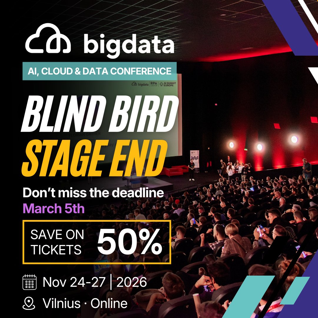 Big Data Conference Europe tweet media