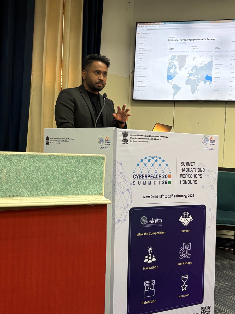 Last week we hosted the <a href="/CloudflareDev/">Cloudflare Developers</a> Build-a-thon 2.0 at the Global Cyberpeace Summit in New Delhi.

Open to everyone this time, the quality of projects built were insane.

Challenge: Build apps tackling AI safety, deepfakes, and misinformation using Cloudflare Workers and