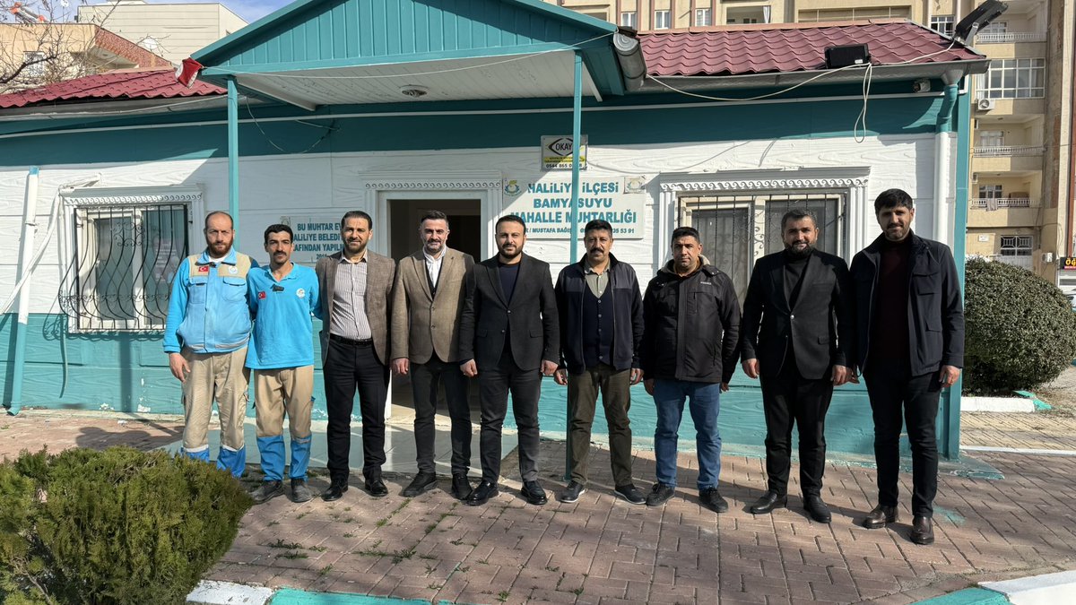 Başkanımız Mustafa Bağmancı;

Yönetim Kurulu Üyelerimiz ile birlikte Bamyasuyu Mahalle Muhtarımız Mustafa Bağış’ı ziyaret edip, mahallemiz ile ilgili taleplerini dinlediler.

#AKHaliliye #AKParti #MustafaBağmancı #Şanlıurfa #Ankara #Göbeklitepe #Haliliye #Karaköprü #Eyyübiye