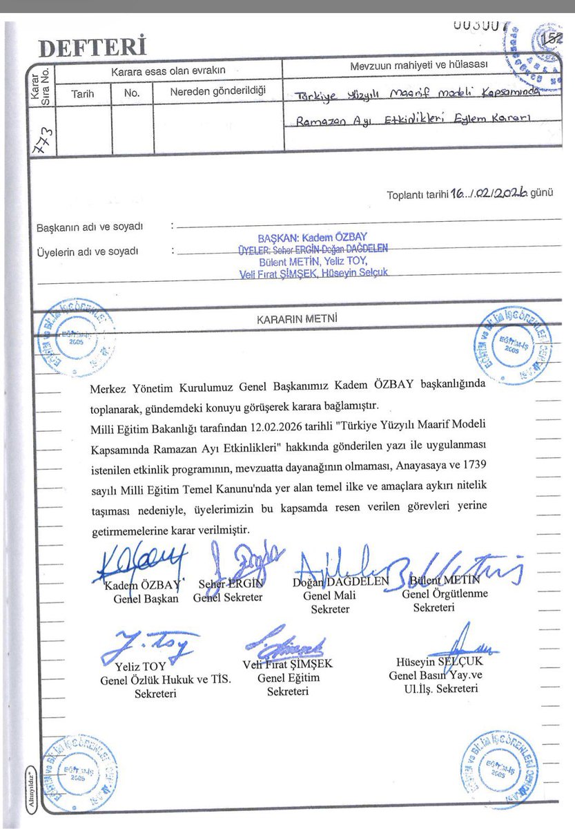 Ramazan Maarifin Kalbine girince İdeolojik Spazm Geçirenler Yine Şaşırtmadı !

Milli Eğitim Bakanlığı tarafından Türkiye Yüzyılı Maarif Modeli kapsamında "Maarifin Kalbinde Ramazan" mottosuyla Ramazan Ayı Etkinliklerinin yapılması kararının, değerlerine yabancılaşmış kesimler