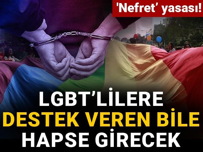 halktvcomtr's tweet photo. 'Nefret’ yasası! LGBT’lilere destek veren bile hapse girecek

https://t.co/ZY35ndfYhE https://t.co/70sZ682nrM