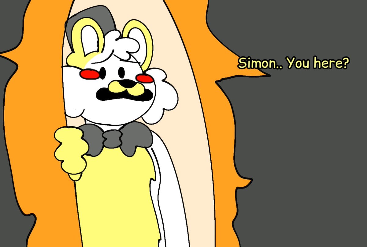 rainbowpasta577's tweet photo. For a behind the scenes of my comics @nicebendy26 #Funyellow #NightmareCritters #BabaChops #SimonSmoke https://t.co/3uYHnAxPav