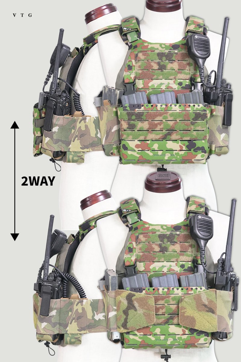 明日再入荷予定のSBPC-V2でセットアップ ELASTIC CUMMER BUNDは2wayで