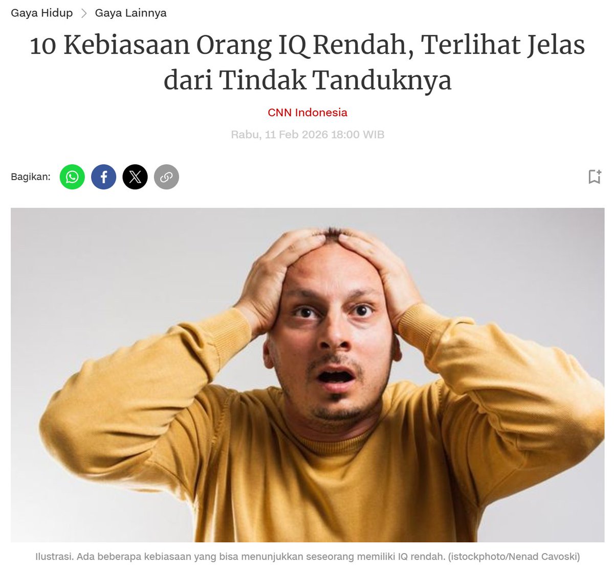 1. Manajemen waktunya buruk
2. Ngga suka tantangan
3. Rasa ingin tahu terbatas
4. Menghindari masalah
5. MALAS BACA
6. Selalu memilih jawaban pertama
7. Terlalu PD padahal salah
8. Jarang bertanya
9. Pendapatnya cenderung yes no (hitam putih)
10. Sering salah memahami instruksi
