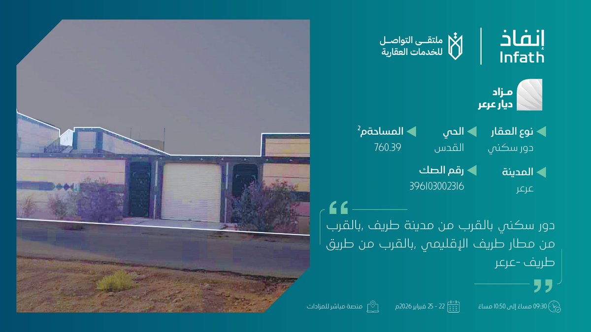 ملتقى التواصل للخدمات العقارية tweet media