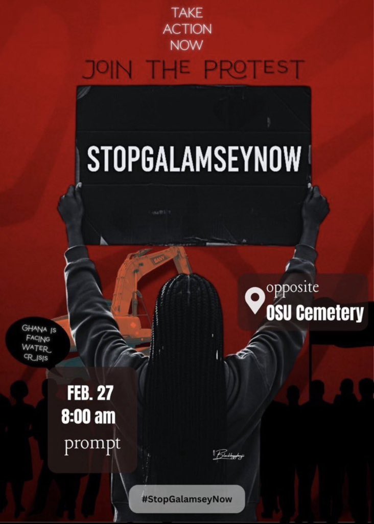 Another day yet the curse of Galamsey still persistent. 

A DCE still actively working while he’s implicated in an exposé.

Enforcement being performative. 

This is why we’re active. Demanding accountability NOW! 
#StopGalamseyNow