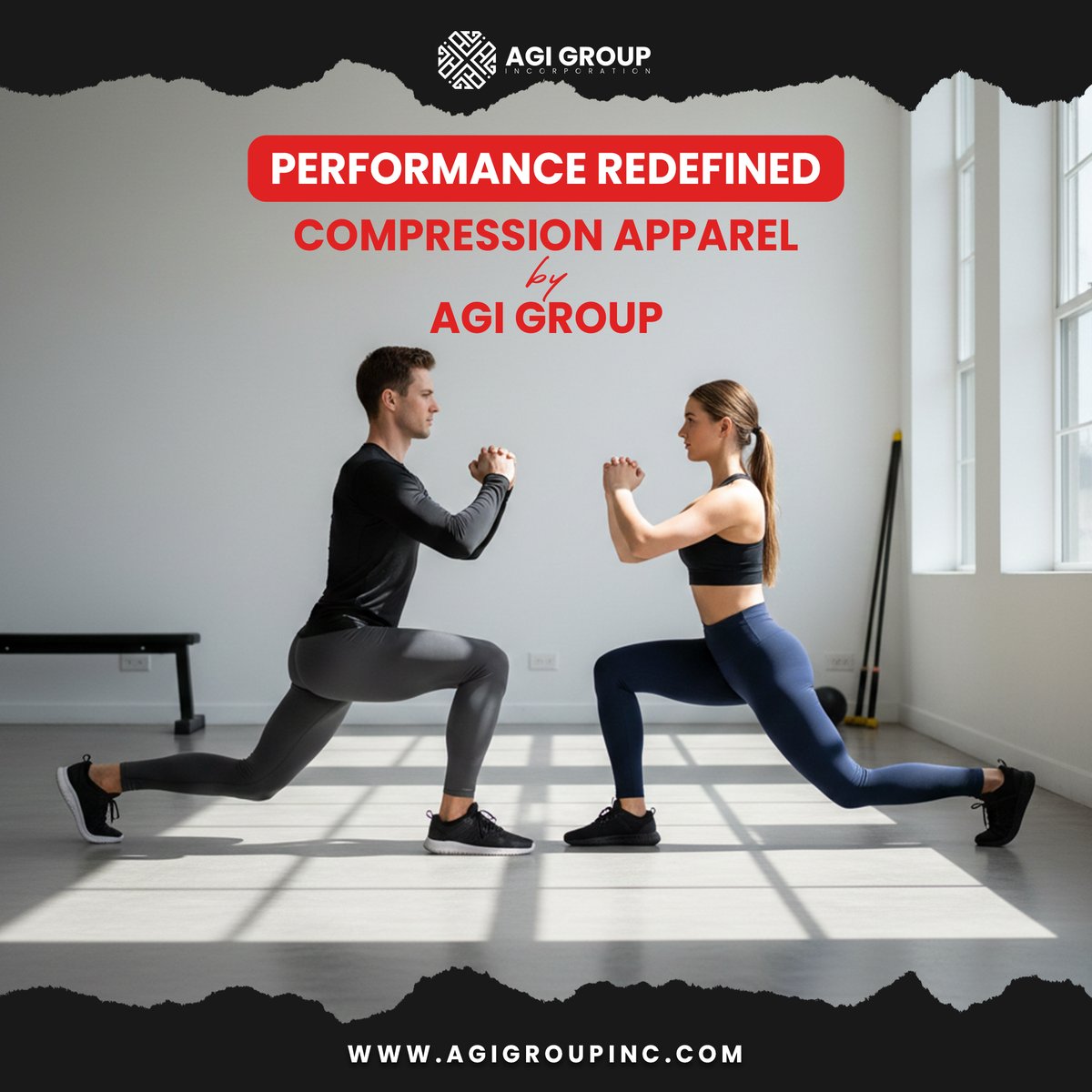 agigroupinc's tweet image. Maximize performance with AGI's precision-engineered compression apparel, tested for endurance. 
⚡#CompressionWear #AGIGroup #SportswearManufacturer
