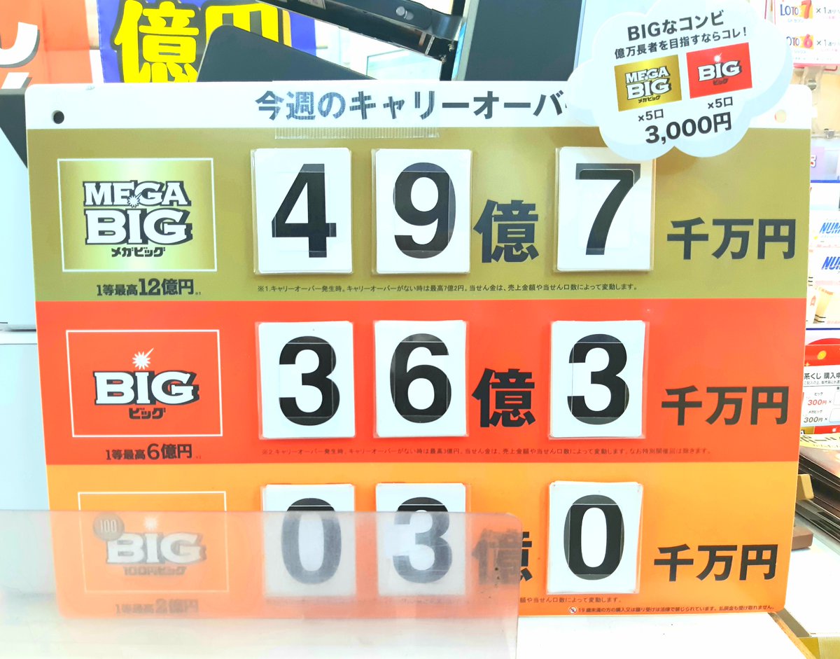 本日は、 #ミニロト の抽籤日です。 #バレンタインジャンボ が絶賛発売