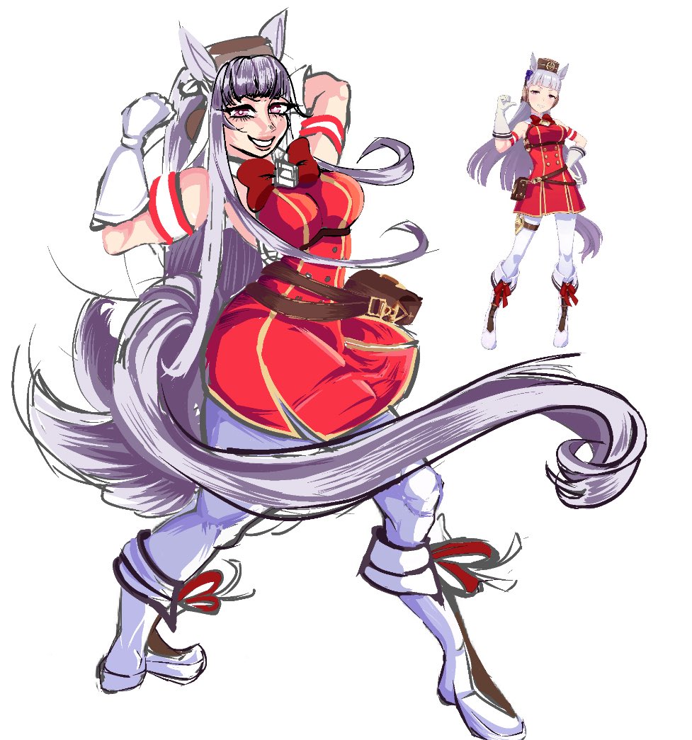 Trainer needs to do some REPS 

#umamusume #GoldShip #sketch #AnimeArt #umamusumefanart #umamusumeprettyderby