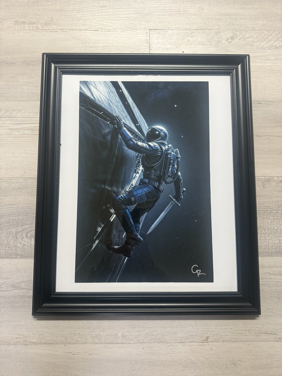 TerryMaggert's tweet photo. Courtesy of Gabe Reed, “Van Tudor: Boarding Action” is going up on my wall. #byss #scifiart https://t.co/B3hjAmyNyX
