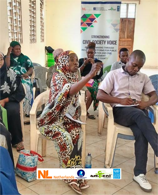 CFSP Unpacked: Turning Numbers into Action!

On February 16th, 2026, <a href="/Mwarpkenya/">Muslim Women Advancement of Rights and Protection</a> convened a Pre-Public Participation #dialogue with CSOs from Pongwe Kikoneni, Vanga, Dzombo, and Mwereni Wards in Lungalunga Sub-County to review the County Fiscal Strategy Paper (CFSP).

CSOs raised