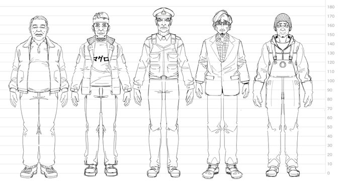 おじさん描くの楽し過ぎ問題 