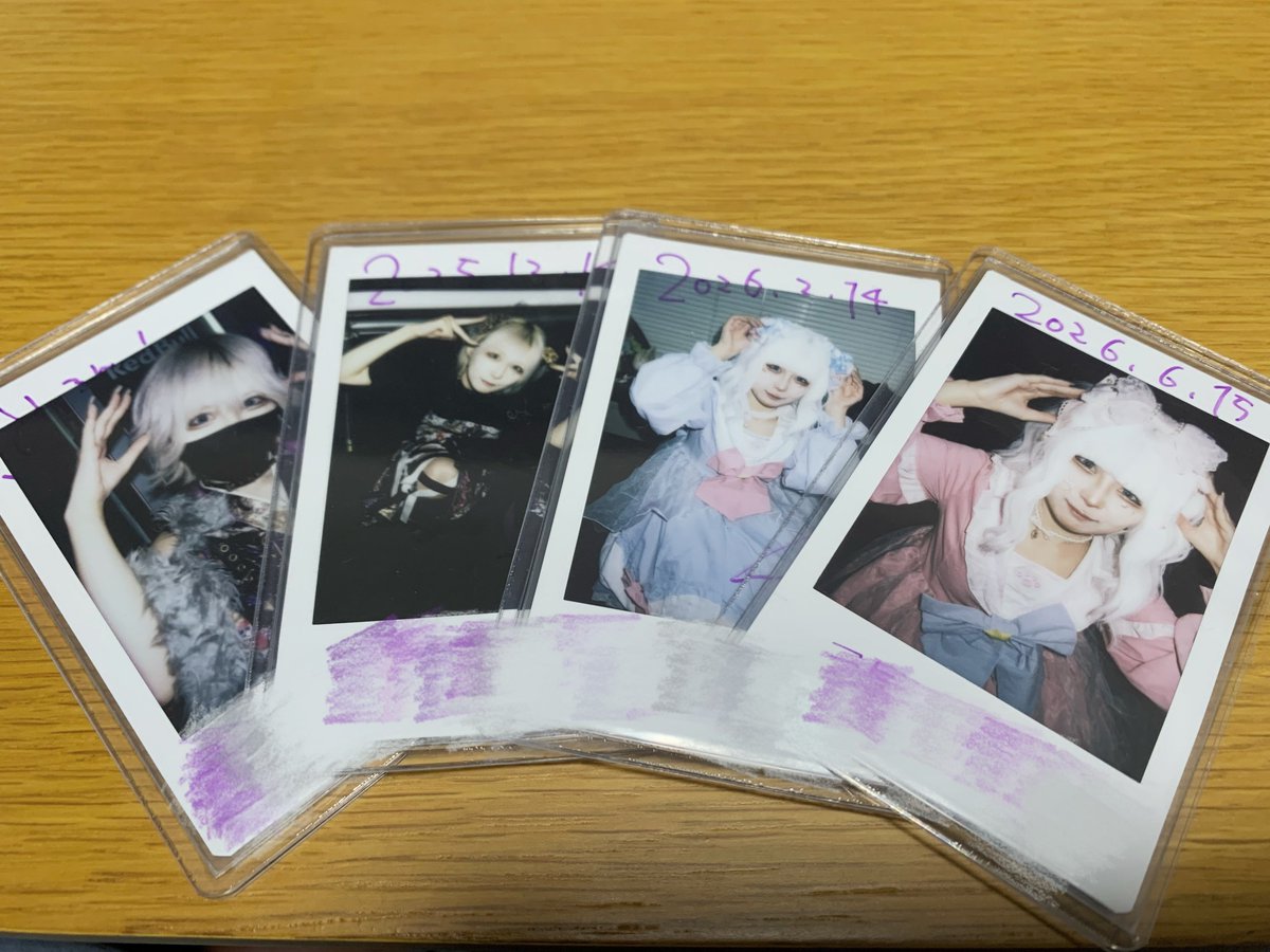 ちーちゃんのチェキはほんとどれも可愛すぎて好きΣ(ノд<) (似てる