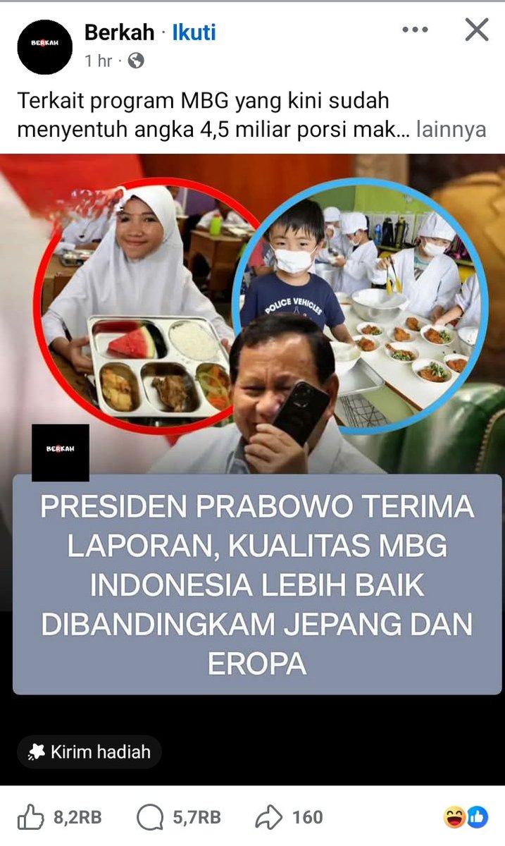 Rahmatsuma1's tweet photo. Kata apa yang pantas untuk berita ini ? https://t.co/Nt8yxl3iZN