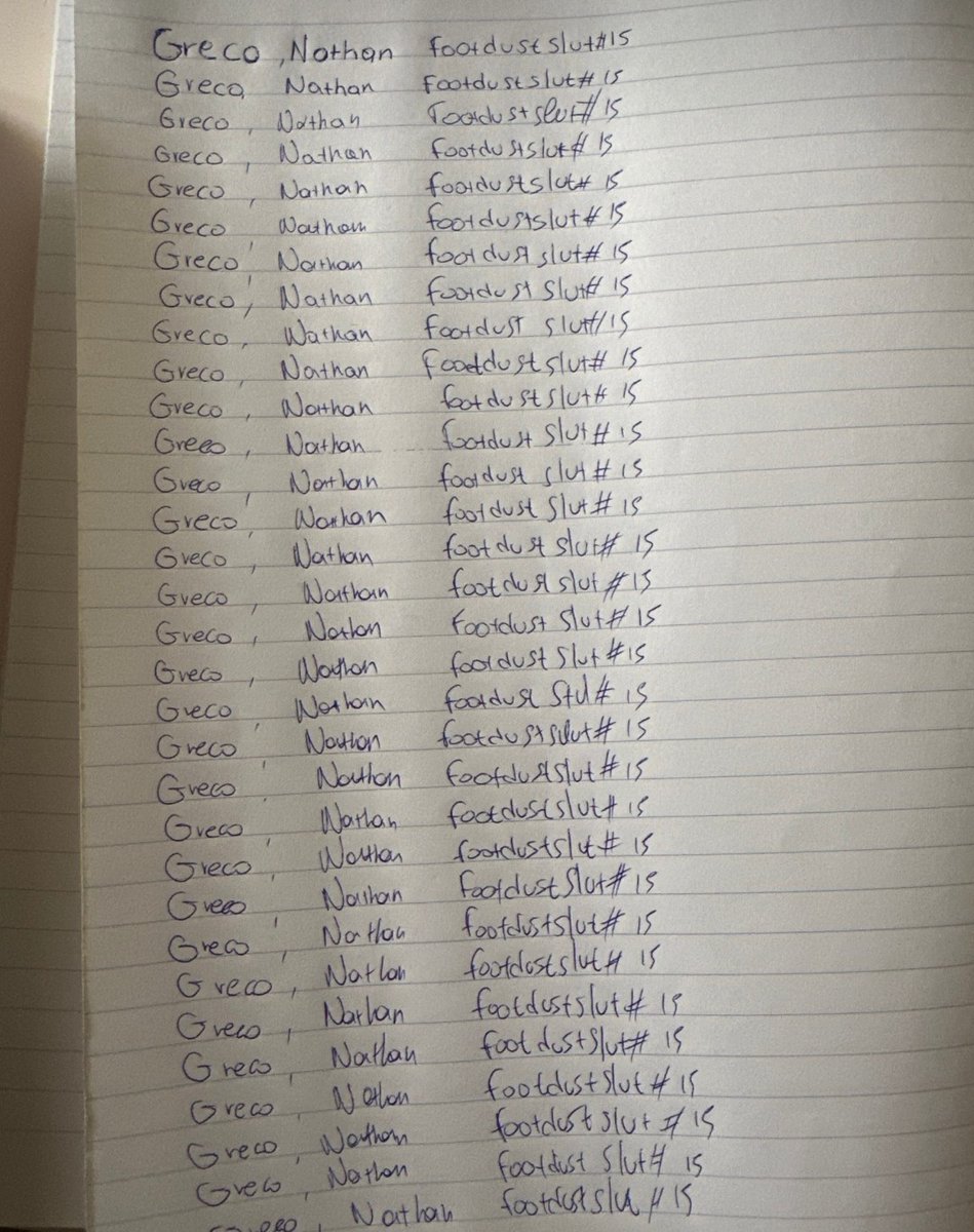 Another task crushed by a loyal inferior in my stable.
😈 I'm genuinely proud: it cost him his full day's wages. Pathetic and perfect. Send yours 🤑