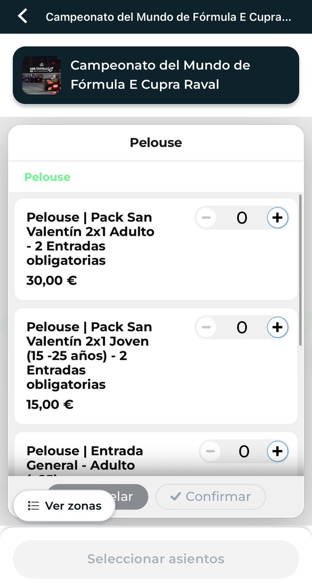Marcosarranz3's tweet photo. @Fever_es @Fever_help,🤨
Vuestra app anuncia el Pack San Valentín 2x1 a 30€, pero me habéis cobrado 120€ por 4 entradas (el doble). Vuestro soporte solo me da respuestas de bot.
O me devolvéis los 60€ o me dais las 4 entradas que faltan. 
ID: 121253538 @facua https://t.co/9bjwG7Law8