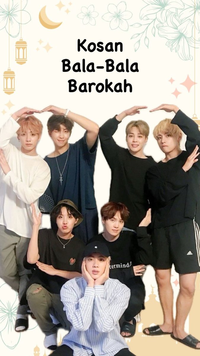 halfinkeds's tweet photo. "𝑲𝒐𝒔𝒂𝒏 𝑩𝒂𝒍𝒂-𝑩𝒂𝒍𝒂 𝑩𝒂𝒓𝒐𝒌𝒂𝒉"

Ketika 7 bujang berwajah tampan dengan kepribadian berbeda, hidup dalam satu ruang yang sama di bulan Ramadhan.

BTS Alternate Universe Ramadhan Version

/𝐡𝐚𝐥𝐟𝐢𝐧𝐤𝐞𝐝! https://t.co/hrp53aIeKs