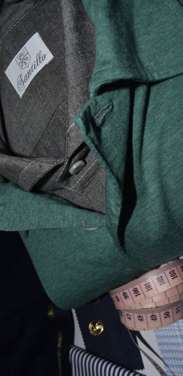 Santillo1970's tweet photo. A Symphony of Fabrics & Fine Details ✂️✨
#timelessstyle #handmadeinitaly
#santillo1970 #craftsmanship #luxurystyle https://t.co/MPTM9riput