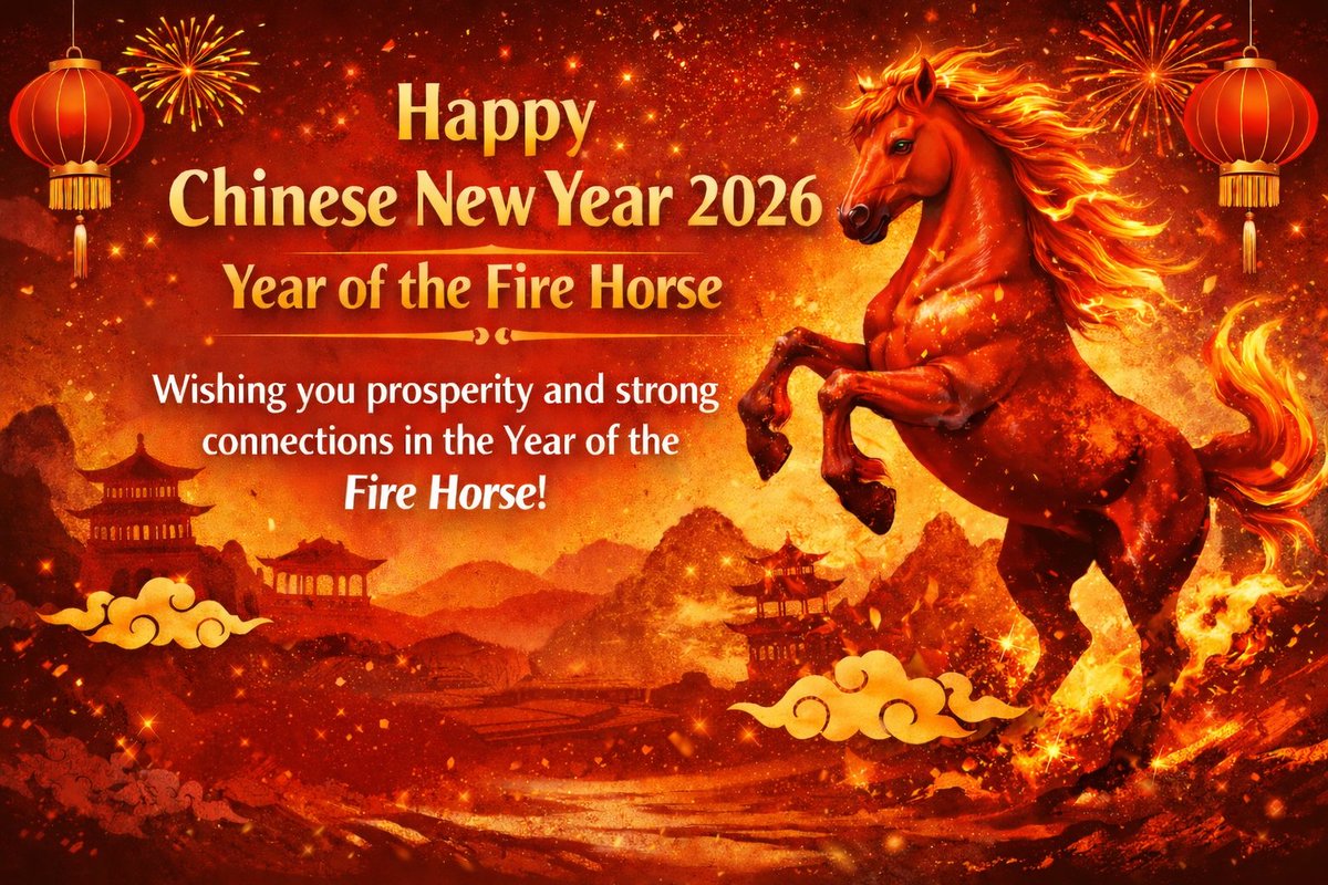 MalaysianWireless wishes you and your family a joyful and prosperous Chinese New Year.

May the Year of the Fire Horse bring you energy, success and fast, reliable connectivity.

Gong Xi Fa Cai!