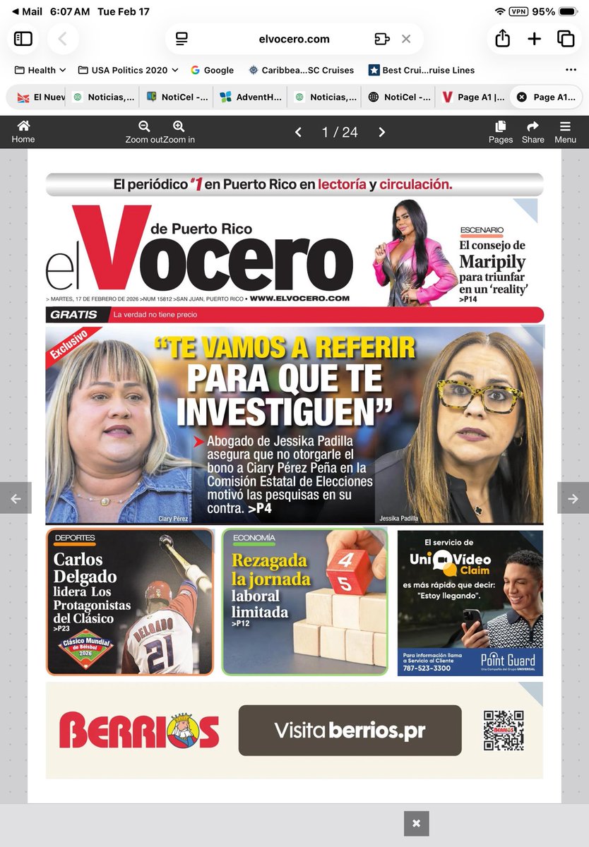 O sea, que el domenechismo jengoísta le fabrico un caso criminal a la jueza Padilla por no haberle dado un bono a la vende-marbetes fatulos Ciary❓Otro peo más…