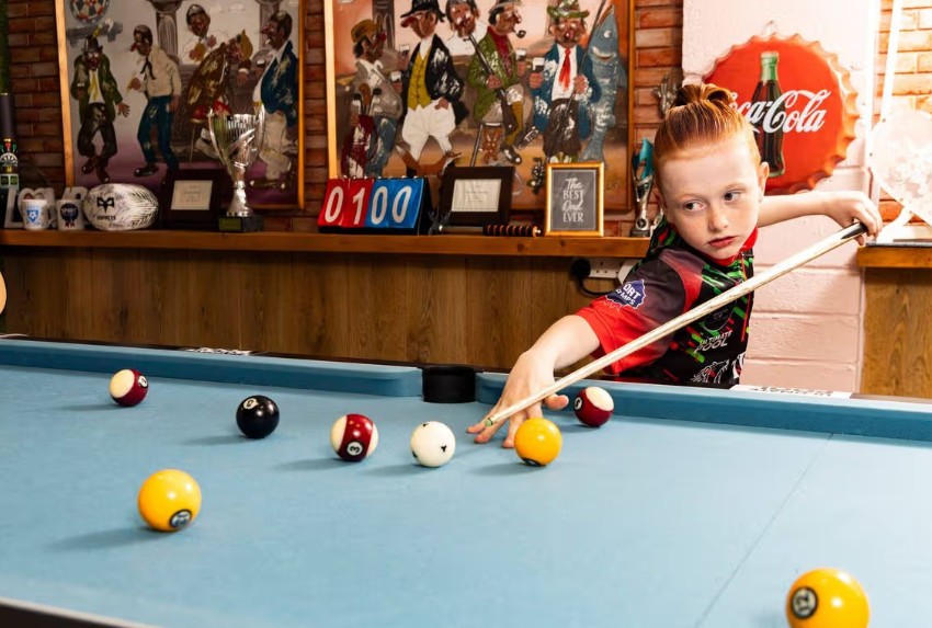 able2uk's tweet image. An eight-year-old boy with Cerebral Palsy becomes the youngest pro Pool player after he is chosen to represent Europe in an international tournament tinyurl.com/3ytds2yh #sport #cerebralpalsy