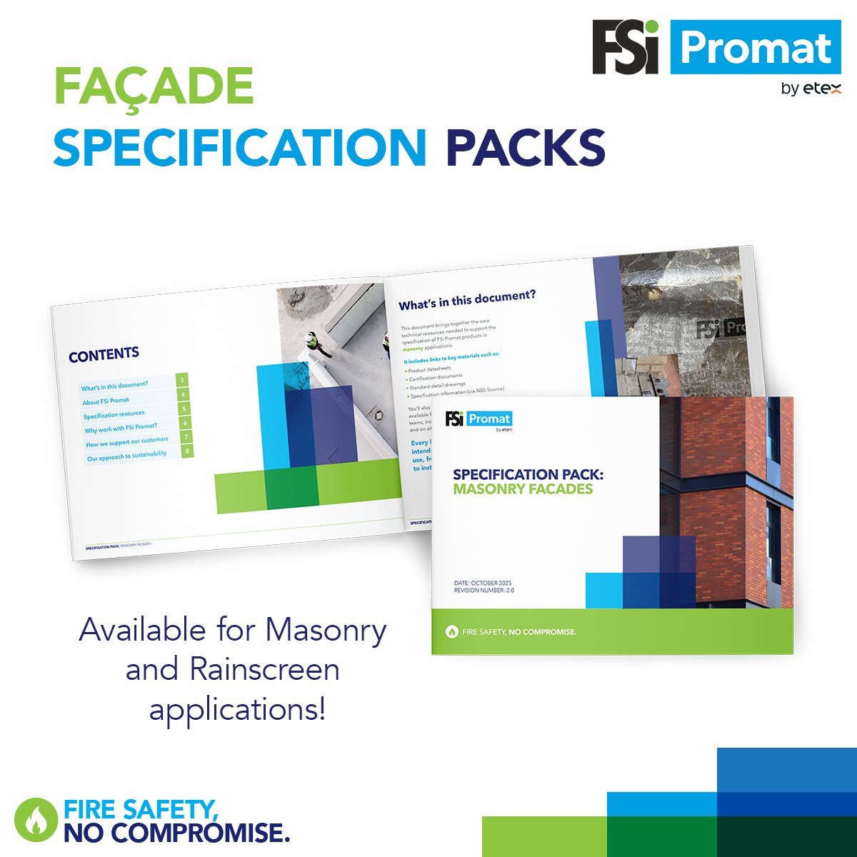 FSiPromat's tweet photo. Specifying cavity barriers just got easier!

You can access the masonry and rainscreen packs, and register your interest for the curtain wall pack, through the link here: https://t.co/W6DeMzNQZz https://t.co/LfVnzpybby