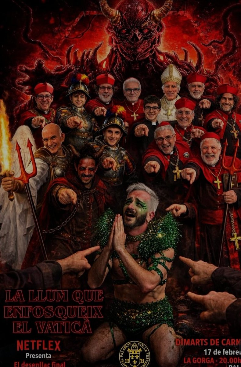 MnicaRebullCome's tweet photo. #laGorga 20h .
Colla del testament !!!!! 
Sempre va bé riure una estona !!!!!!!! 😜💯
#carnavalpalamos https://t.co/tsYwygHJ1q