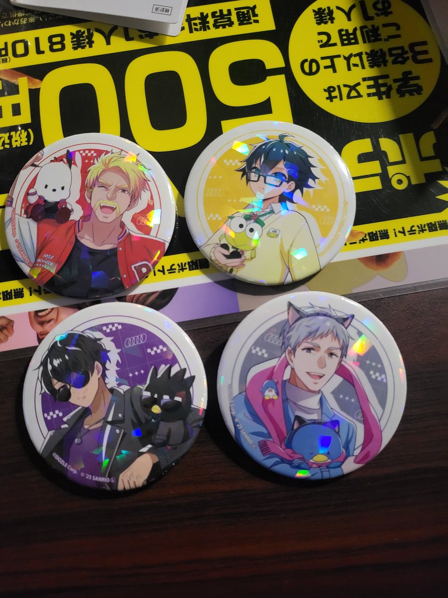 まねきねこ行ってきた(✨ Д ✨)クリアカードがもう無くなって缶バッジ