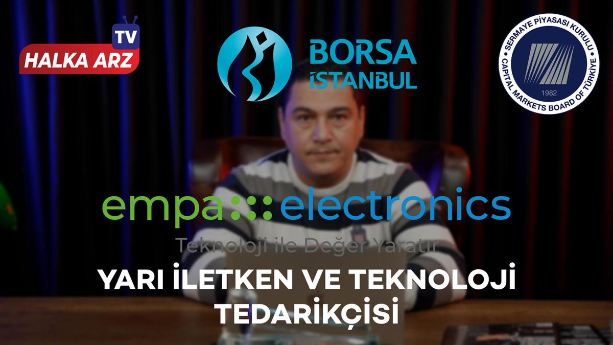 halkaarzgazete1's tweet photo. #EMPAE EMPA ELEKTRONİK HALKA ARZ ve ŞİRKET İNCELEMESİ | HALKA ARZ TV @Dogansipahi1 

https://t.co/XBVzdNRMAm

Bugün şirket incelememizde #EMPAE Elektronik var. 📊

Şirket; yarı iletkenler, elektromekanik bileşenler ve güç kaynakları başta olmak üzere teknoloji tedariki ile mühendislik çözümlerini birleştiren bir iş modeliyle faaliyet gösteriyor.

Savunma, havacılık ve uzay, 5G, IoT, e-mobilite ve sanayi elektroniği gibi alanlarda yürütülen stratejik projeler şirketin büyüme hikâyesinin önemli parçası olarak öne çıkıyor. 🚀

Fon kullanımında ağırlığın yatırım ve büyüme tarafında olması dikkat çekerken; tedarikçi bağımlılığı, stok yönetimi ve tahsilat döngüsü izlenmesi gereken başlıklar arasında yer alıyor.

#EMPAE #HalkaArz #Borsa #BIST #Teknoloji #Finans #Yatirim #HalkaArzTV #Ekonomi #TalepToplama #BİST100 #AnaPazar #YildizPazar

⚠️ Bu içerik yatırım tavsiyesi değildir.