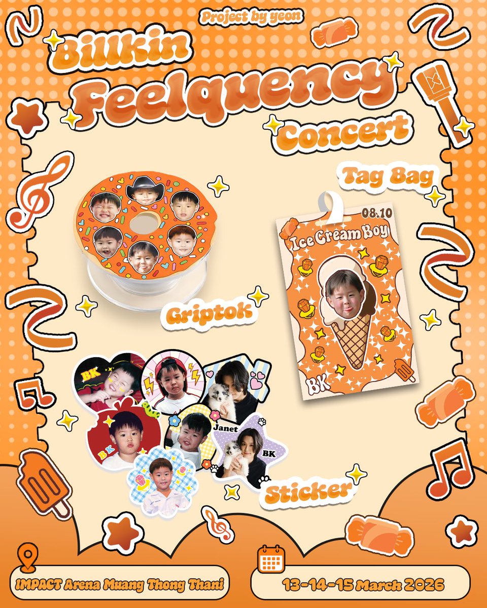 💫 Pls kindly rt❤️✨
۶ৎ 𝙜𝙞𝙫𝙚𝙖𝙬𝙖𝙮⋆˙⟡by yeon 

🗓️ : 13,14,15 March 2026
📍 : IMPACT ARENA 

🗣️dm for exchange 🫶🏻

#BILLKIN_FEELQUENCY
#GiveawaysforBKPPFC
#bbillkin