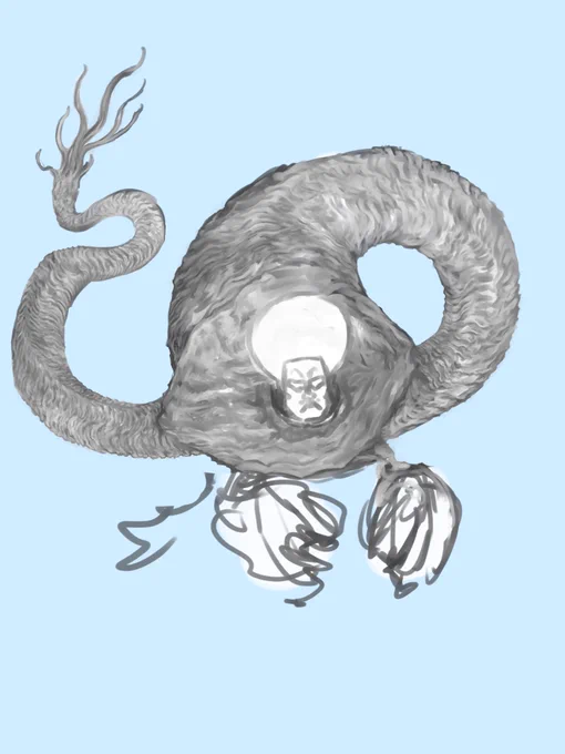 胴体を描いていくぞ