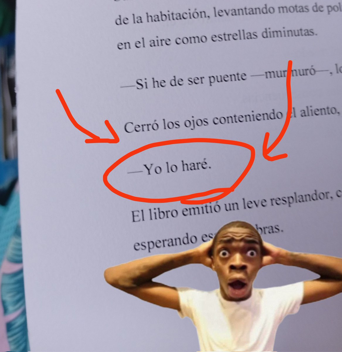 Duxo empecé a escribir un libro el año pasado y por fin lo terminé, solo quería decir que eres el protagonista porque me inspiraste y si quiero lo pueden publicar en una editorial real, es literatura pura ✋🏻😔🤚🏻
