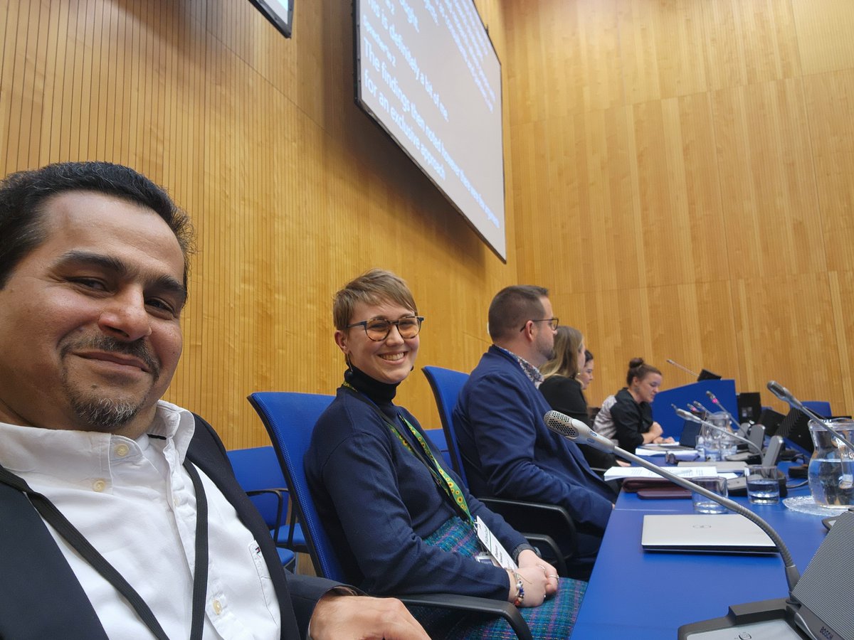 thewazzan's tweet photo. Unfortunately, I won't be able to join this year #ZeroCon26 but, I do remember last year conference with great pride. Wish @ZeroProjectorg yeam a great conference as usual. Hopefully, will join you again in the coming years.
ذكرى جميلة لحضوري لمؤتمر الزيرو بروجكت العام الماضي في مقر الأمم المتحدة بفيينا حيث شرفتني هيئة رعاية الاشخاص ذوي الاعاقة @APD_ksa بتسلم جائزة الزيرو بروجكت العالمية (بالانابة) المقدمة للبرنامج الرائد مواءمة @MowaamahSA كما شاركت في الجلسة الرئيسة للمؤتمر عن (علماء من ذوي الاعاقة) وقدمنا خلالها جهودنا وبحوثنا في مجال تمكين الاشخاص من ذوي الاعاقة.
@SpeciaEdl