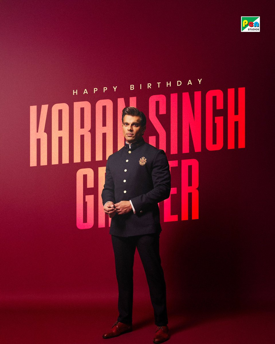 Happy Birthday to the ever-charismatic <a href="/Iamksgofficial/">Karan Singh Grover</a>  🖤

Effortless style, quiet confidence, and a screen presence that never tries too hard. Here’s to another year of doing it your way. 🔥

#HappyBirthdayKaranSinghGrover #HBDKSG #KaranSinghGrover #PenMovies