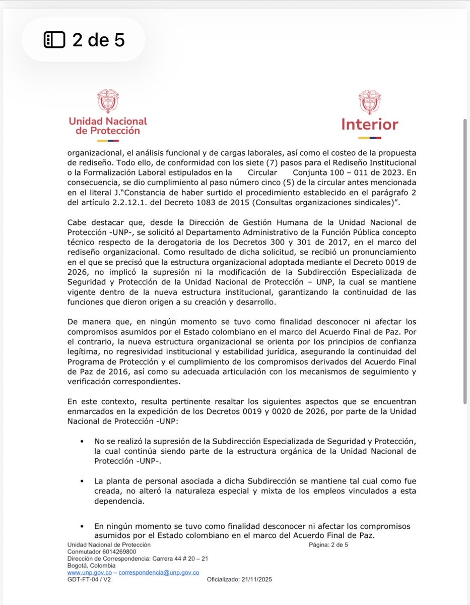 UT UNP URABA tweet media