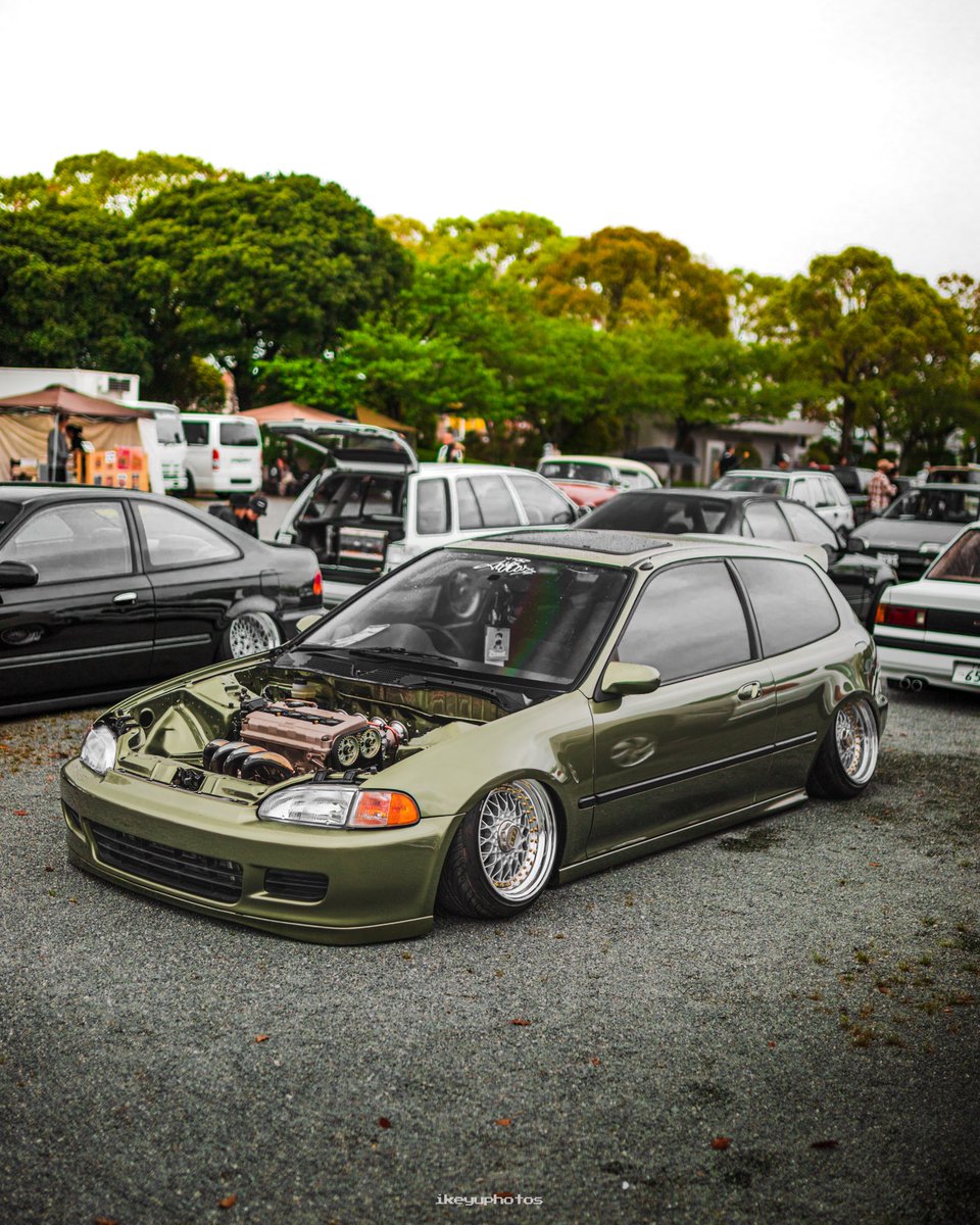 #愛車のエンジンルーム嫌いな奴いない
EG &amp;EF