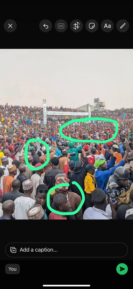 APC in Kano yesterday 

The reality                             🆚                                AI