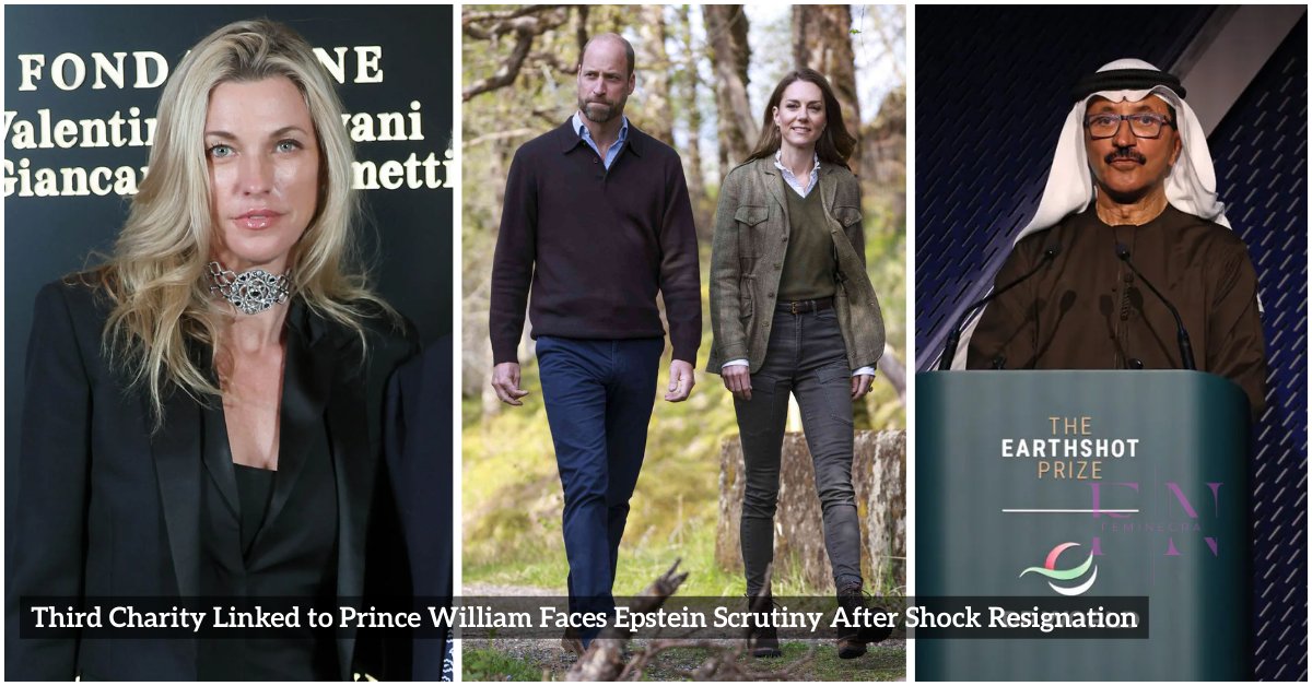 Third Charity Linked to Prince William Faces Epstein Scrutiny After Shock Resignation