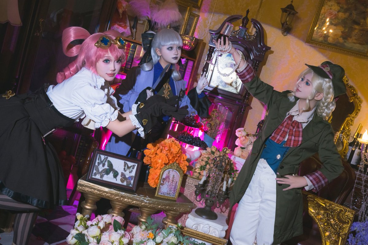 We tried to recreate the pose of vanZieksദ്ദി˶>ω<)✧
#cosplay #大逆転裁判