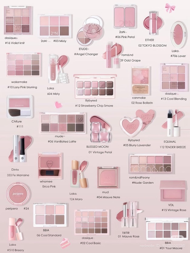 全ブルベ女子必見💡 垢抜ける低彩度メイク解説＆コスメまとめ📝🫶