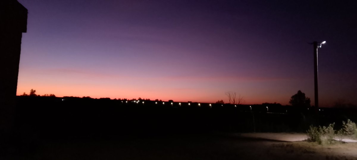 Amanecio tan rápido...