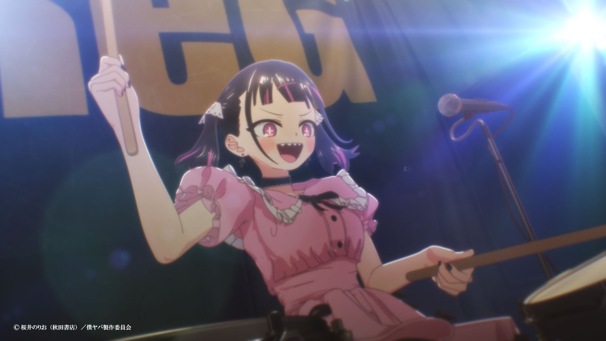A_K_R_cell's tweet photo. 何が良かったって桃ちゃんの3Dドラムシーン

 #僕ヤバ感想文 https://t.co/IgSeLjUCkS