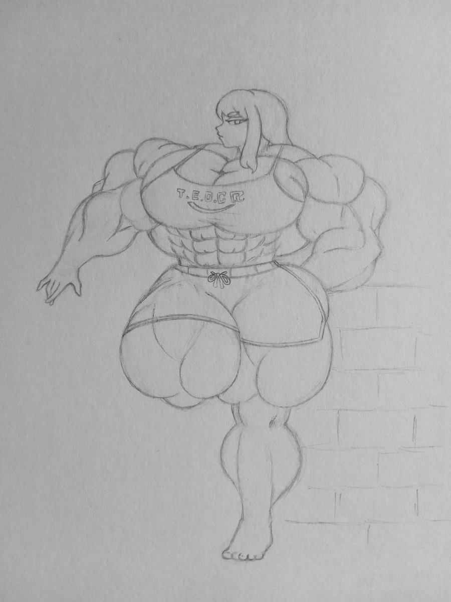 Comm done! Dalia for <a href="/Gwahar/">Graha latief</a>
She may not be tall, but she's definitely pretty bulky, no? :3